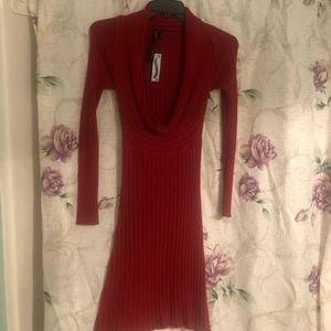 Dress above or knee length